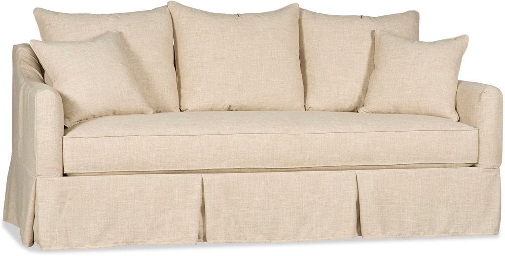 Paul Robert Living Room Vincent Sofa Slipcover Skirted Slip Paul Robert Living Room Vincent Sofa Slipcover Skirted Slip